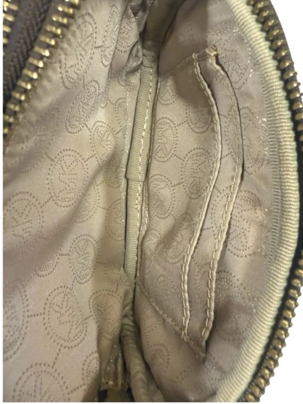 Michael Kors Monogrammed Wristlet